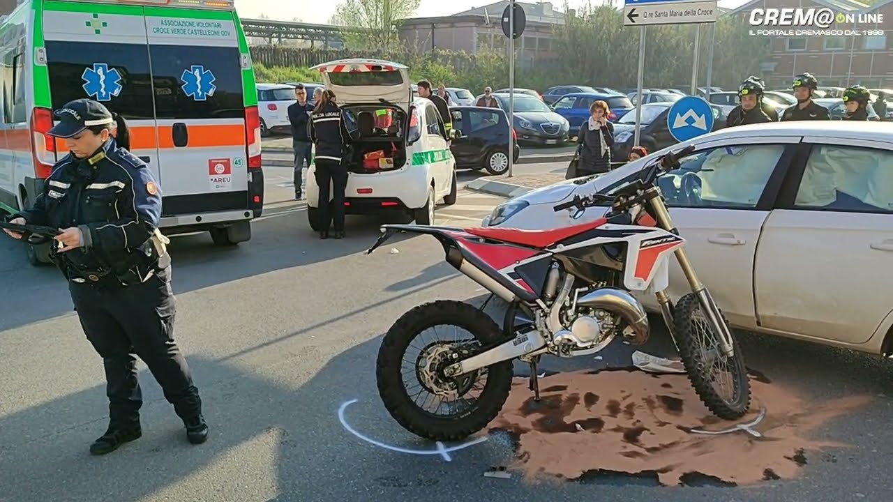 Cremaonline: Crema. Incidente in via Stazione: un ferito, sul posto l’elisoccorso