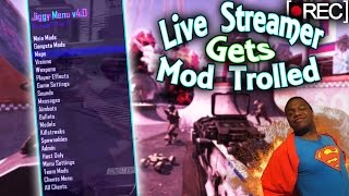 Streamer gets MOD TROLLED!