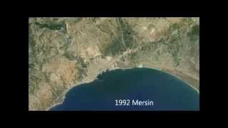 Mersin 1984-2012 Arası Uydu Fotoğrafları Videosu