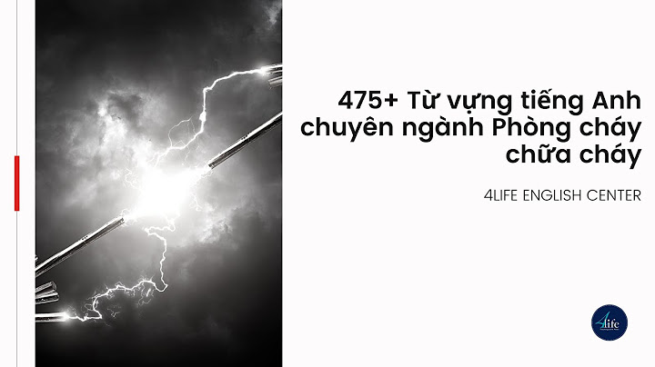 Phương án phòng cháy chữa cháy tiếng anh là gì năm 2024