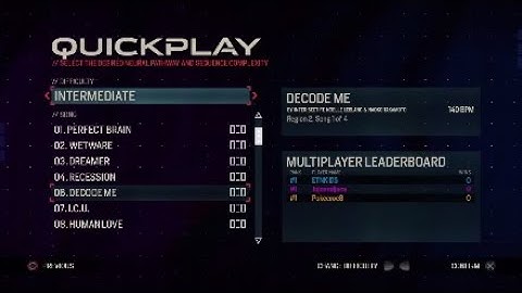 Playing "Decode Me" Song In Amplitude! (No Commentary)