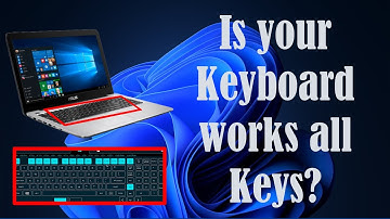How to Test/Check Keyboard Which Keys Not Work, Online Test Keyboard Online macOS &  Windows.