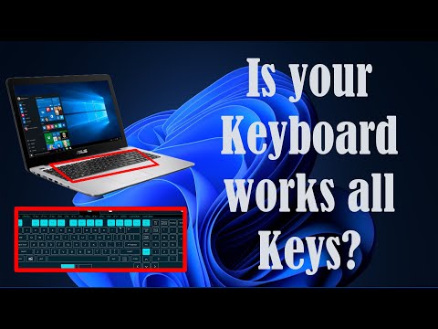 How To Test Check Keyboard Which Keys Not Work Online Test Keyboard Online MacOS Windows 