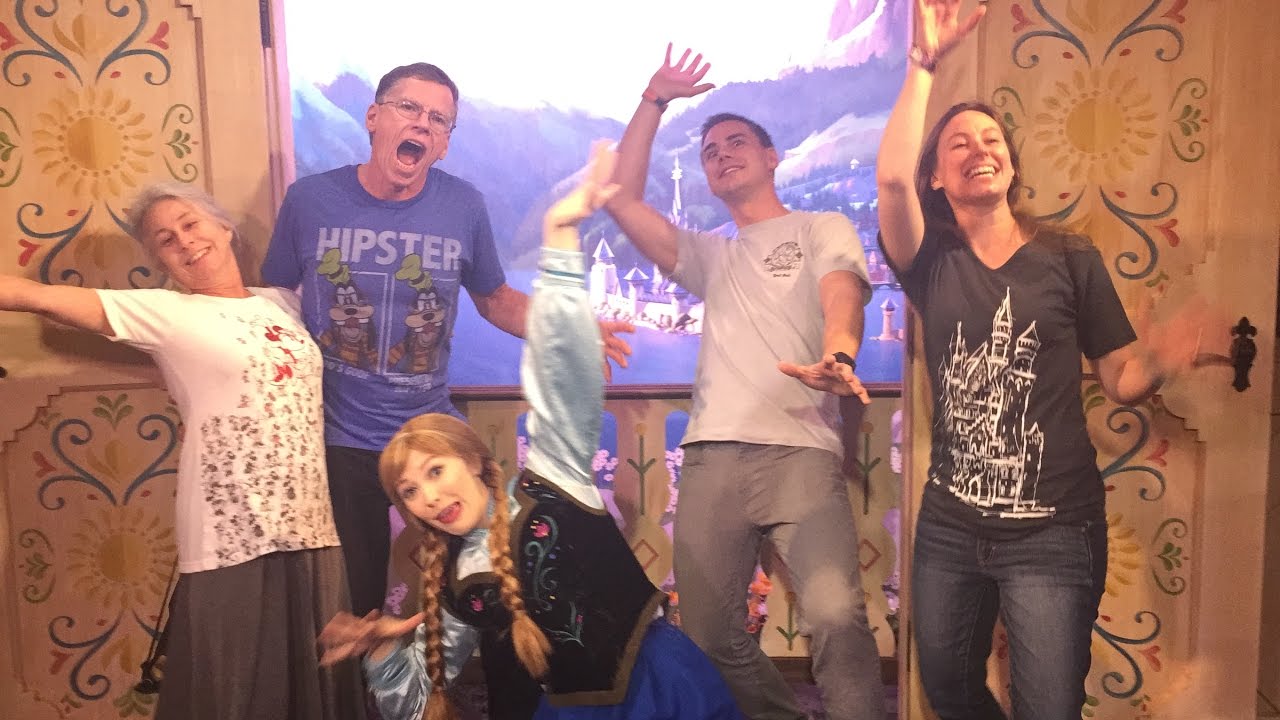 Best Characters to meet at EPCOT!!! Disney World Character Meet and Greets! Big Kids having fun!