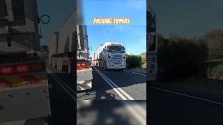 Passing a few Roadtrain Tippers in South Australia #truckspotting