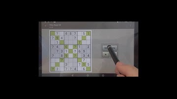 Sudoku Solver - How to Play Sudoku X Very Easy  #3