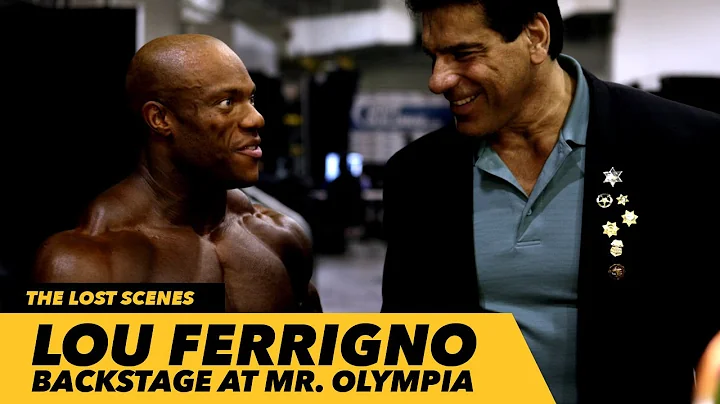 Lou Ferrigno Backstage With Phil And Kai At Mr. Ol...