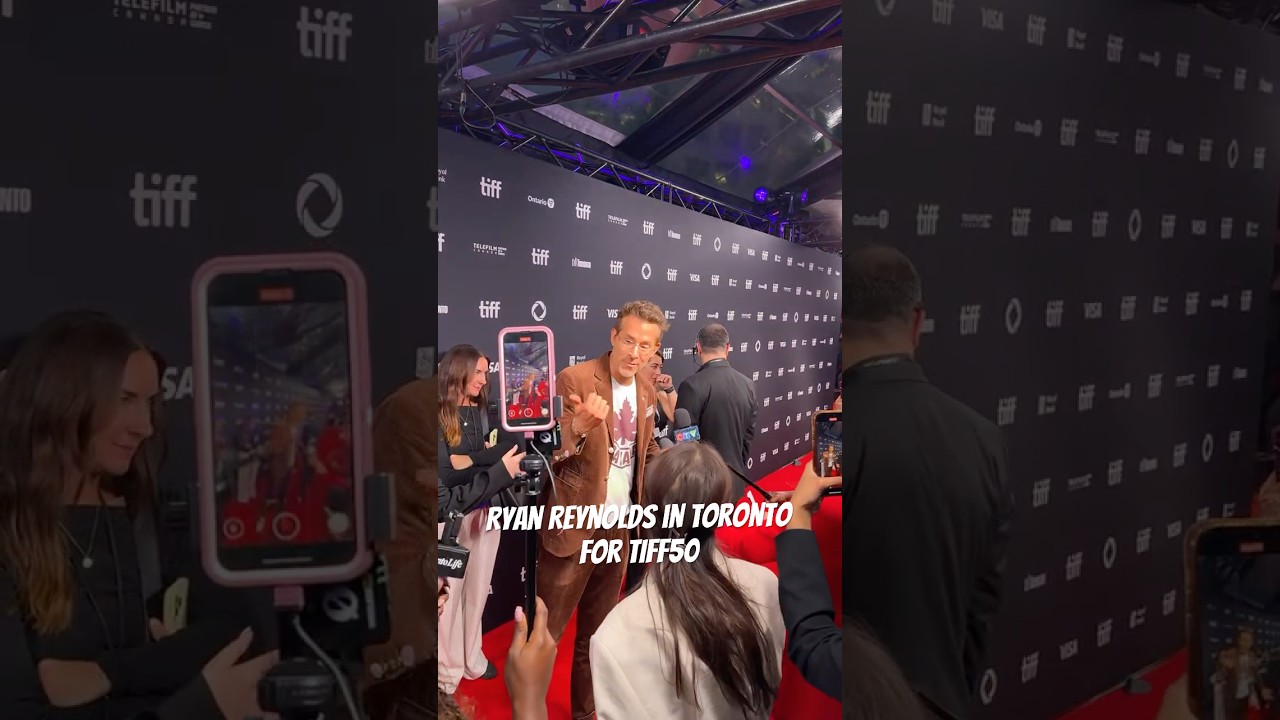 Ryan Reynolds in Toronto for TIFF50 
