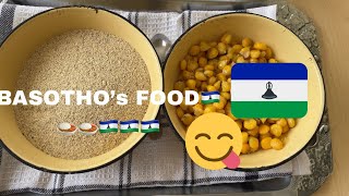Basotho’s cultural food||How they are prepared|Lijo tsa Basotho|Lesotho food🇱🇸🍛|Lesotho YouTuber