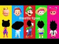 Wrong eyes👀 NEW EPISODES/ Bebefenn AND Cocomelon AND D Billions -DAME TU COSITA Puzzle Wrong Heads