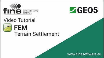 GEO5 Tutorials: FEM Terrain Settlement