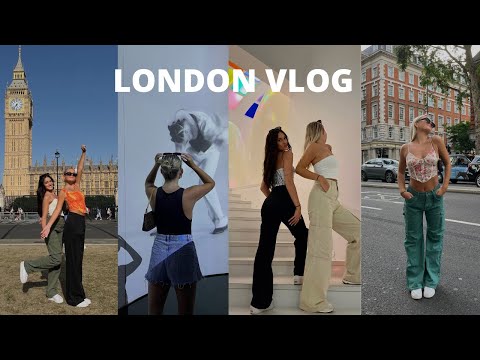 LONDON VLOG: traveling to Europe for study abroad, yummy food, exploring the city + more!