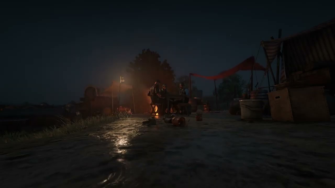 Heavy Rain & Thunder Sounds -  Wild West ASMR для Deep Seep