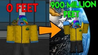 ROBLOX CLOUD JUMPING SIMULATOR *JUMPING TO THE MOON!*