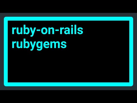 gem install rails doesn't do anything