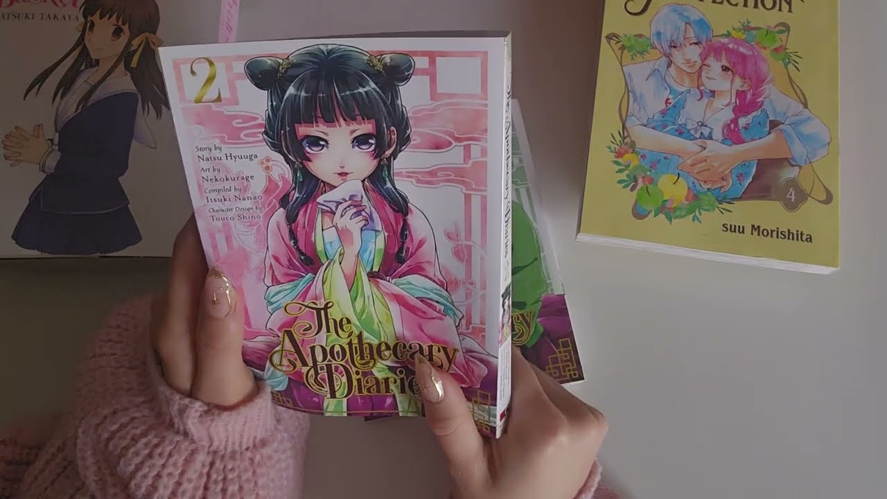 ASMR soft spoken tracing and reading manga ⋆｡‧˚ʚ♡ɞ