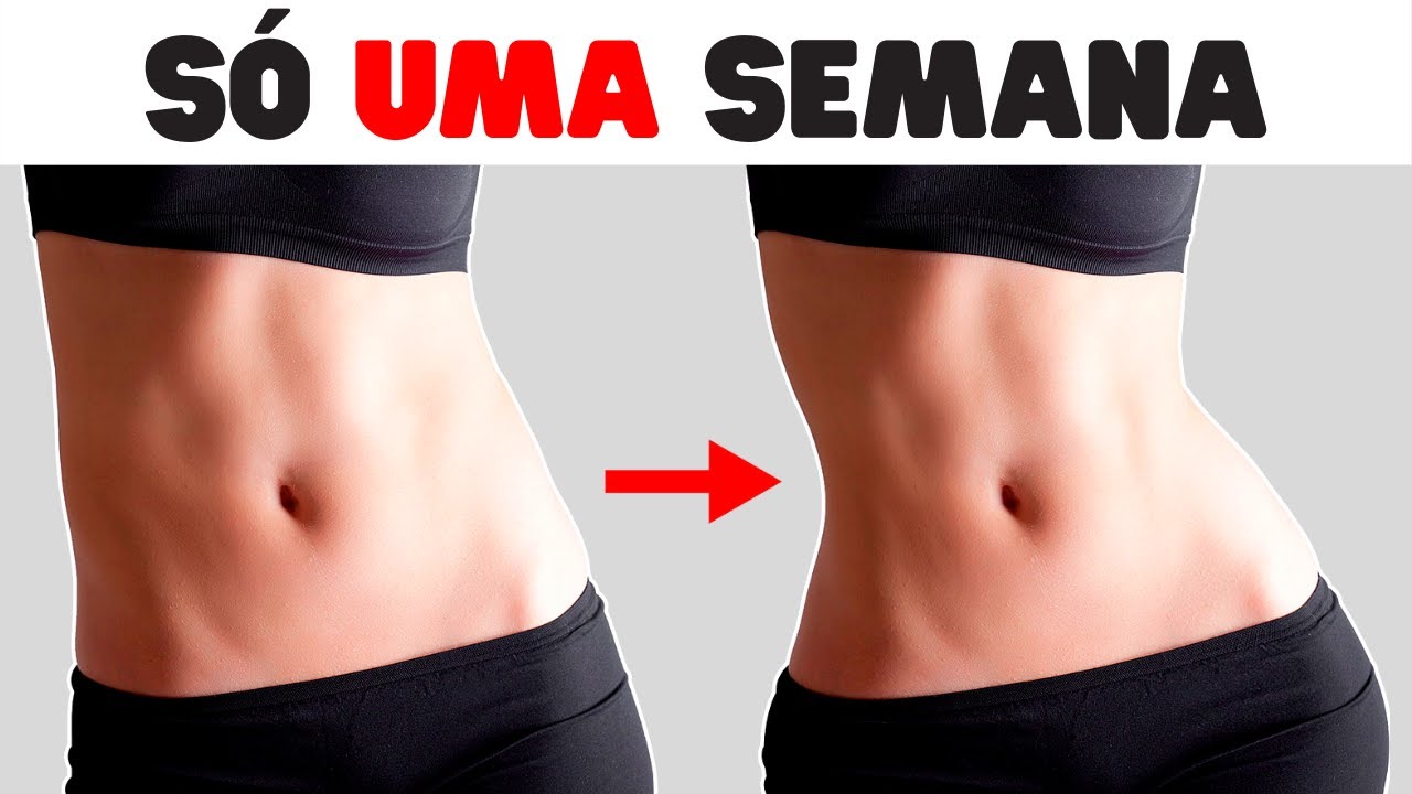 COMO AFINAR a CINTURA RAPIDINHO! 7 Exercícios Para Afinar Cintura Em