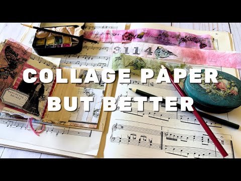 ✋STOP BUYING COLLAGE PAPER make this instead! 