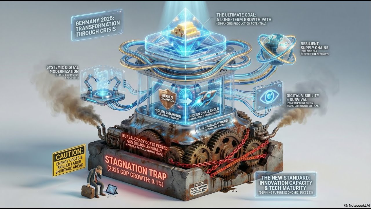 Экономический прогноз Германии на 2025 год: можно ли перезапустить двигатель? | Глава 3