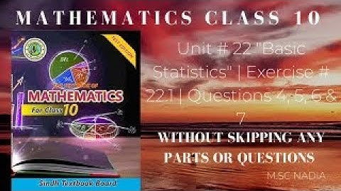 class 10 math ex 22.1 | class 10 maths chapter 22.1| maths chapter 22.1 q 4 , 5 , 6 & 7