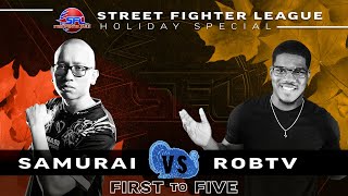 RobTV (Karin) vs. Samurai (Akuma) - First to Five - Street Fighter League Pro-US Exhibition