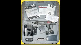 Senco DS275 18v Li ion Screw Gun Duraspin Screw Fastening System