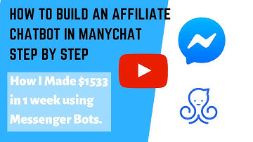 How To Build An Affiliate Chatbot In Manychat: $1500 in 1 week!
