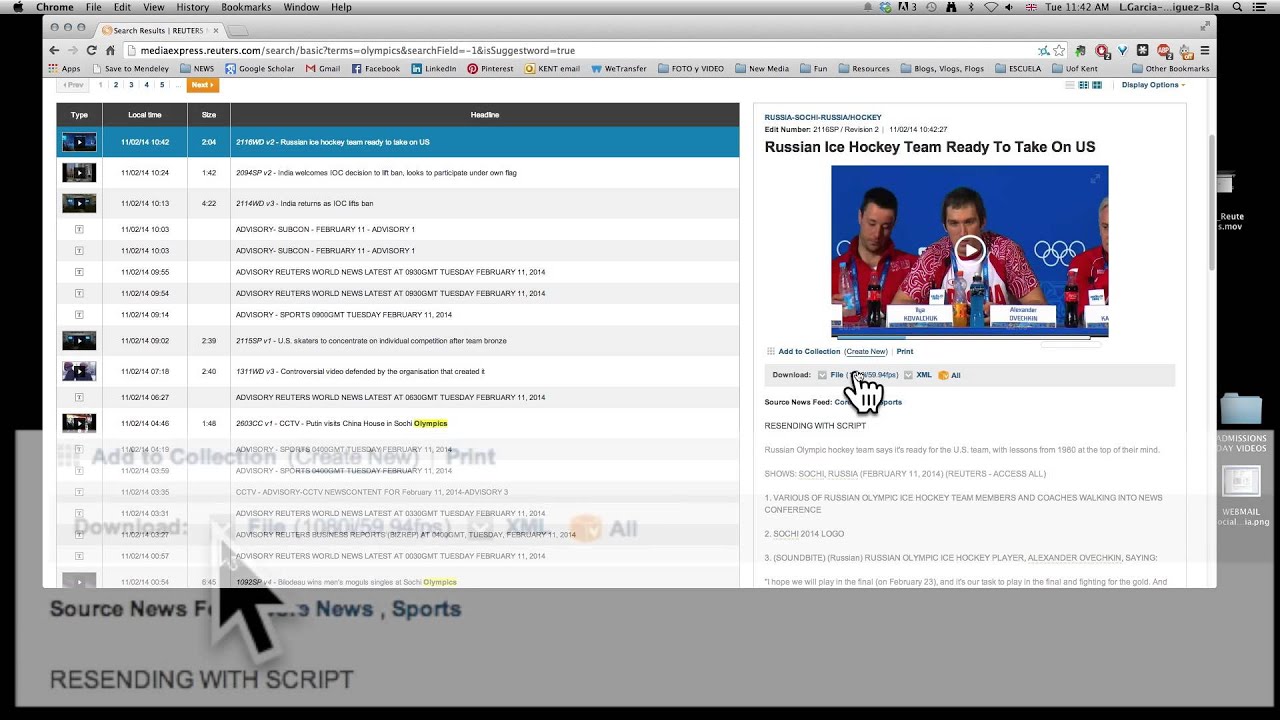 How to download and use footage from Reuters Media Express YouTube