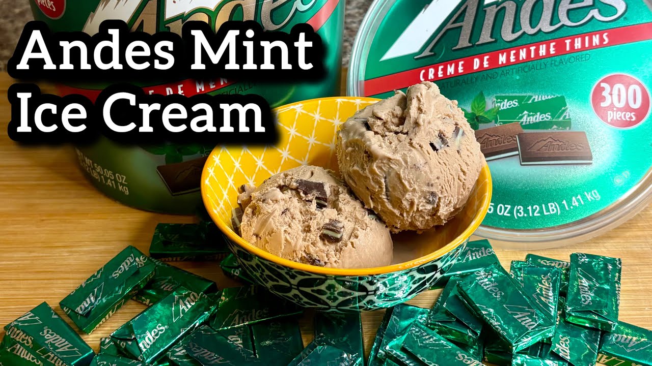 Andes Mint Ice Cream 🍫🌿 | Someone Sent Me a Giant Tub of Andes