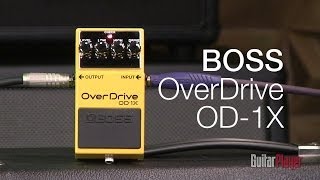 Exclusive Look Boss Od-1X Overdrive