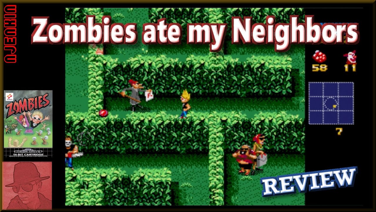Zombies ate my Neighbors - on the SEGA Genesis / Mega Drive - with 