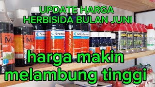 Update harga Herbisida Bablass dan round up dan Gramoxone dan lainnya bulan mei