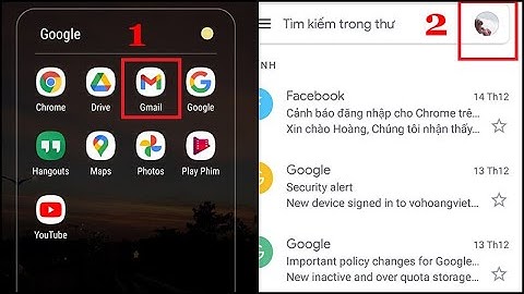 CÁCH ĐĂNG XUẤT GMAIL TRÊN ĐIỆN THOẠI ANDROID