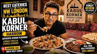 POV - TRYING AFGHAN FOOD at KABUL KORNER in Harrow