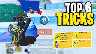 🔥 Top 6 Secret Tricks In Pubg Mobile 4.1 Update! 🧊 Frosty Funland Mode