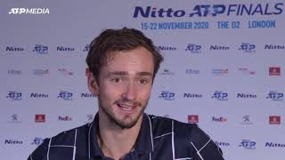 "One of the best victories of my career" - Medvedev on ATP Finals win
