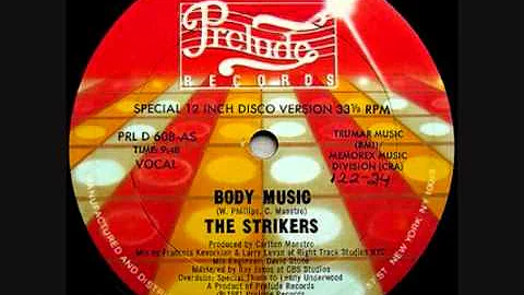 80's disco music - The Strikers - Body Music 1981 ...