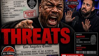 WACK100 ALLEGEDLY THREATENS ADAM22 NO JUMPER IS FALLING FAST