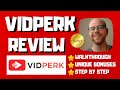 VidPerk Review - 🚫WAIT🚫DON'T BUY WITHOUT WATCHING THIS DEMO FIRST🔥