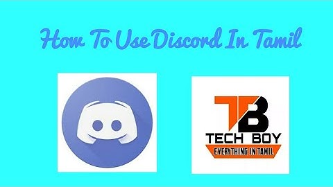 How to Use Discord in Android Mobile Tutorial In Tamil