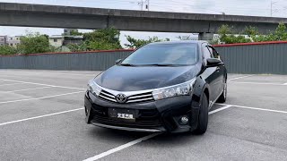 正2014年Toyota Corolla Altis 1.8經典版黑色實車實價保證實車 ... 