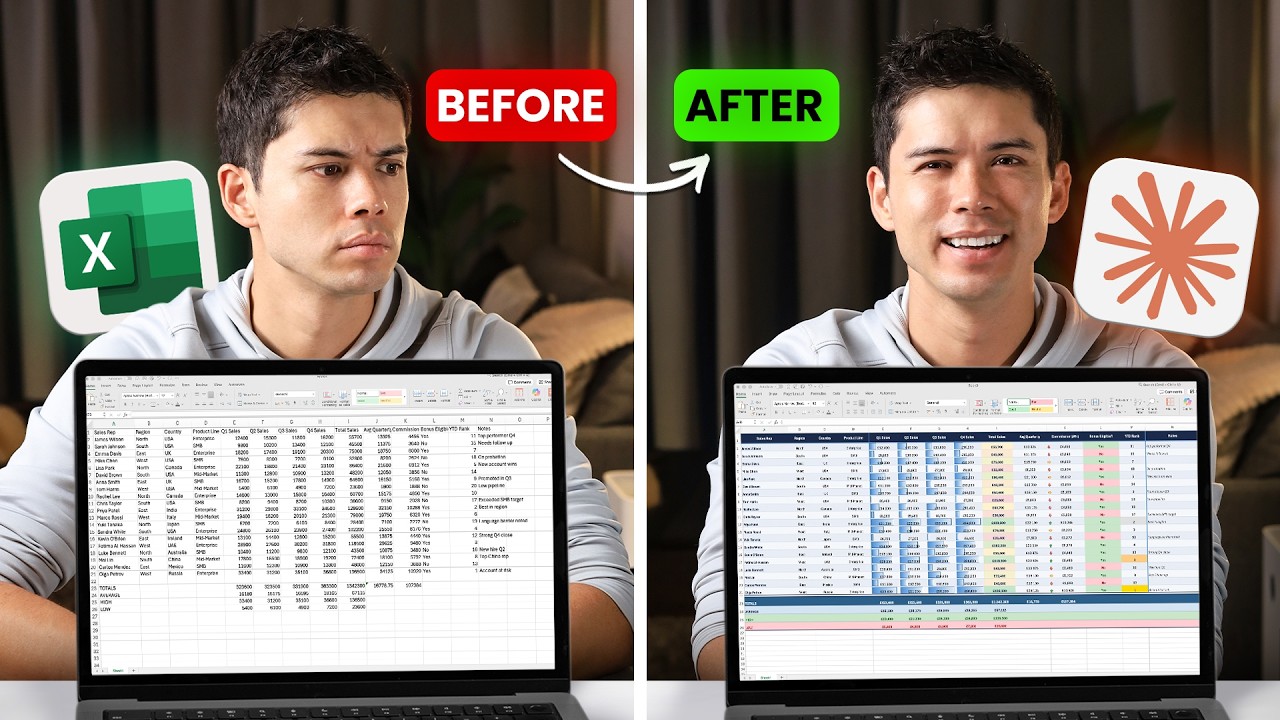 How I Use Claude for Excel to Save 10 Hours Every Week thumbnail