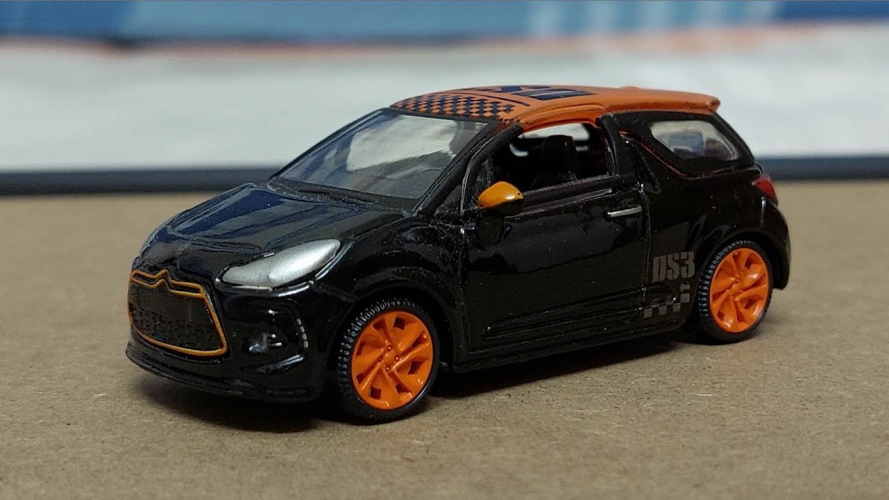 Bburago 1/64 Diecast - Citroen DS3 Racing - YouTube