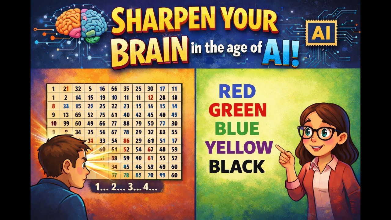 Two Fun Exercises to Sharpen Your Brain in the Age of AI - YouTube