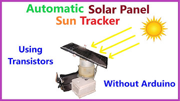 Automatic Solar Panel Sun Tracker ☀️ ( Without Arduino ) | Science Project | Solar Tracker