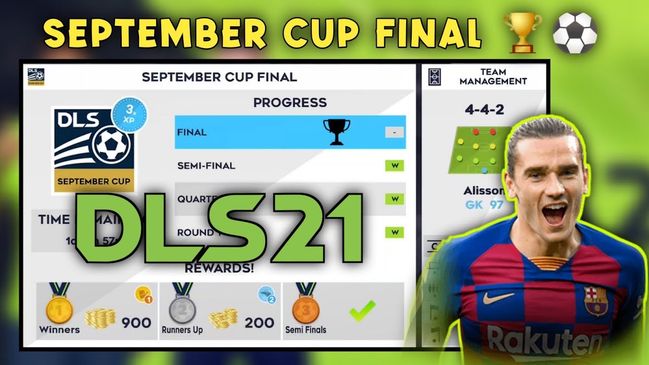 DLS21 September Cup Final 🏆⚽🇮🇳 | Dream League Soccer 2021 | DLS Team India Gameplay
