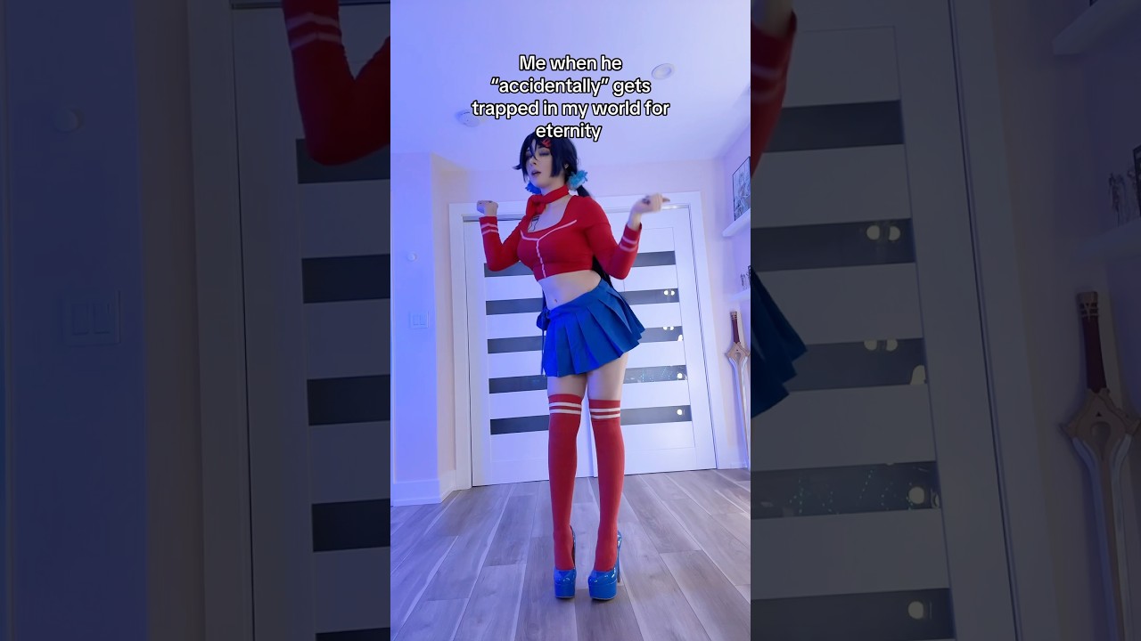 ITS AN ACCIDENT I SWEAR #miside #cosplay #anime