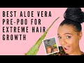Aloe Vera Pre-Poo for Extreme Hair Growth | How to Build a Hair Regimen | KSTIKESDESIGNS