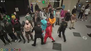 Different POV'S Of The Top Boys Heist Crew Storming The Court House | GTA RP NoPixel 3.0 screenshot 4