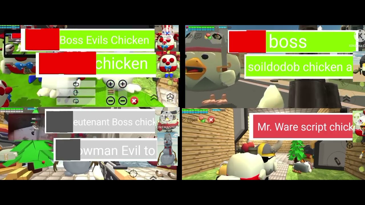 faster out of chicken gun elevator boss 